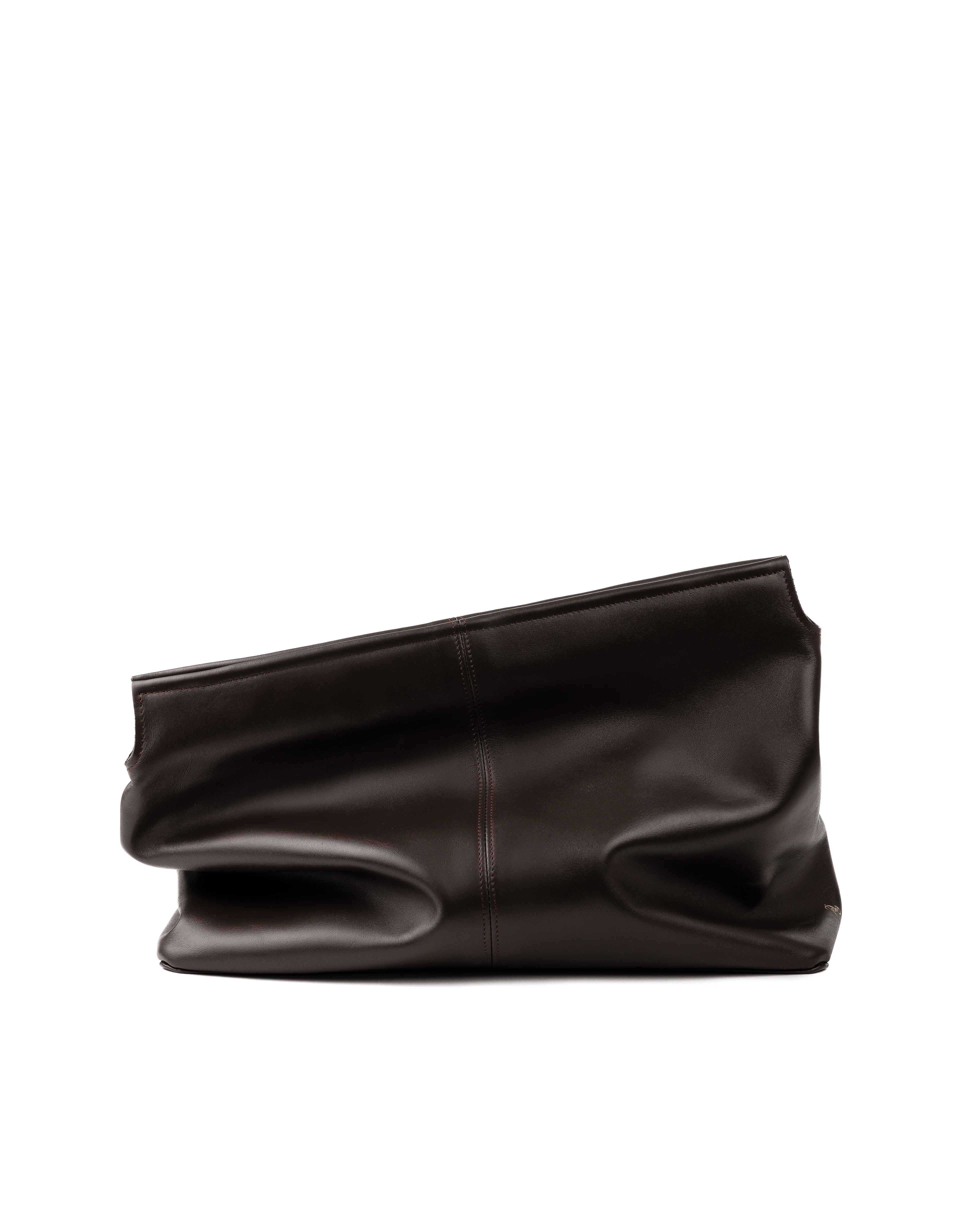 Elza Clutch in Brown - Image 3