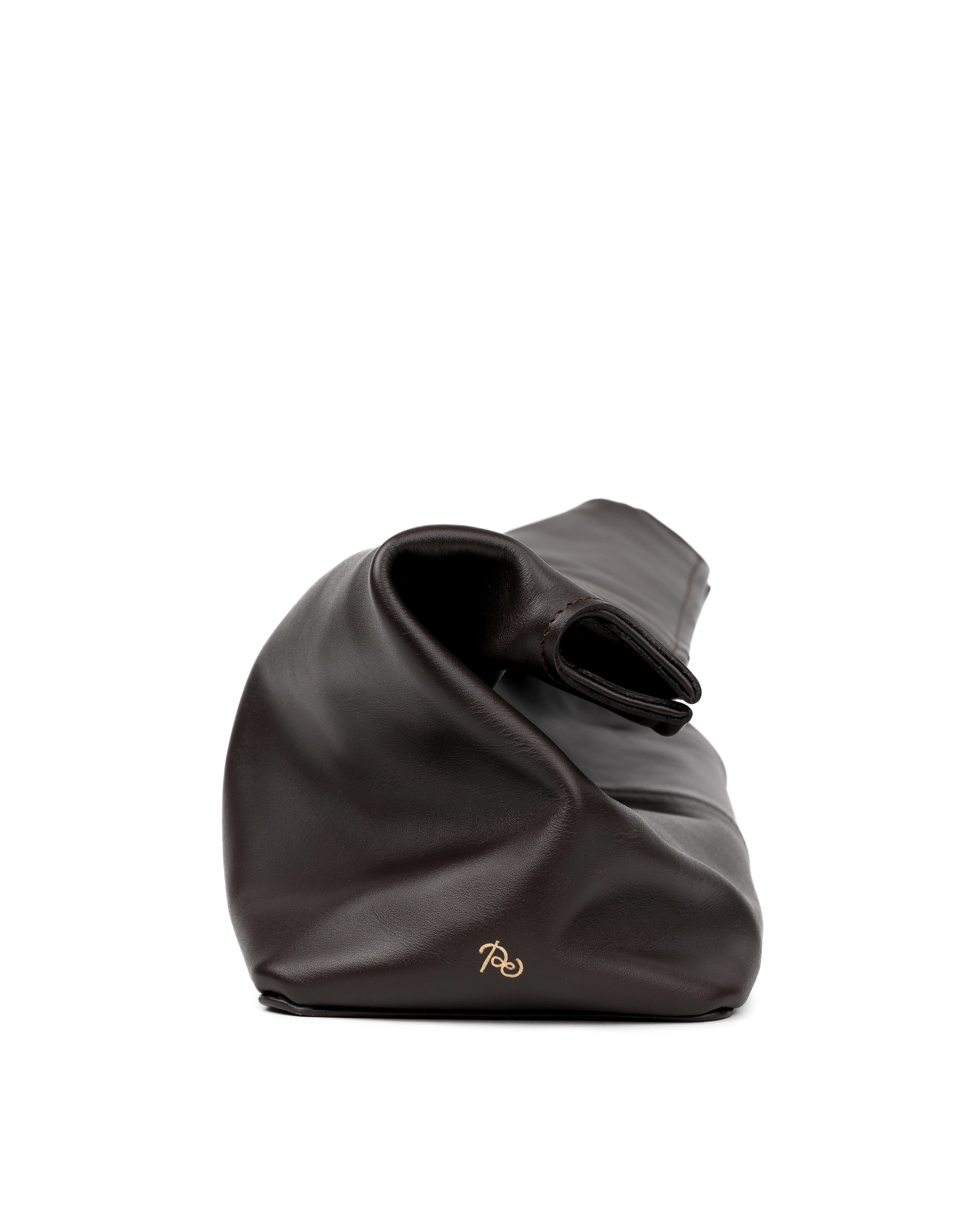Elza Clutch in Brown - Image 5